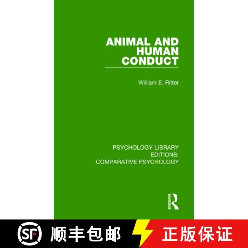 【3-4周达】ANIMAL & HUMAN CONDUCT (PLE, COMPAR [9780815367475]