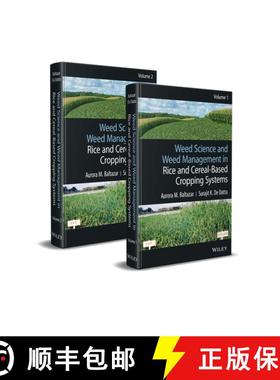 【3-4周达】Weed Science and Weed Management in Rice and Cereal-Based Cropping Systems, 2 Volumes [9781119737568]