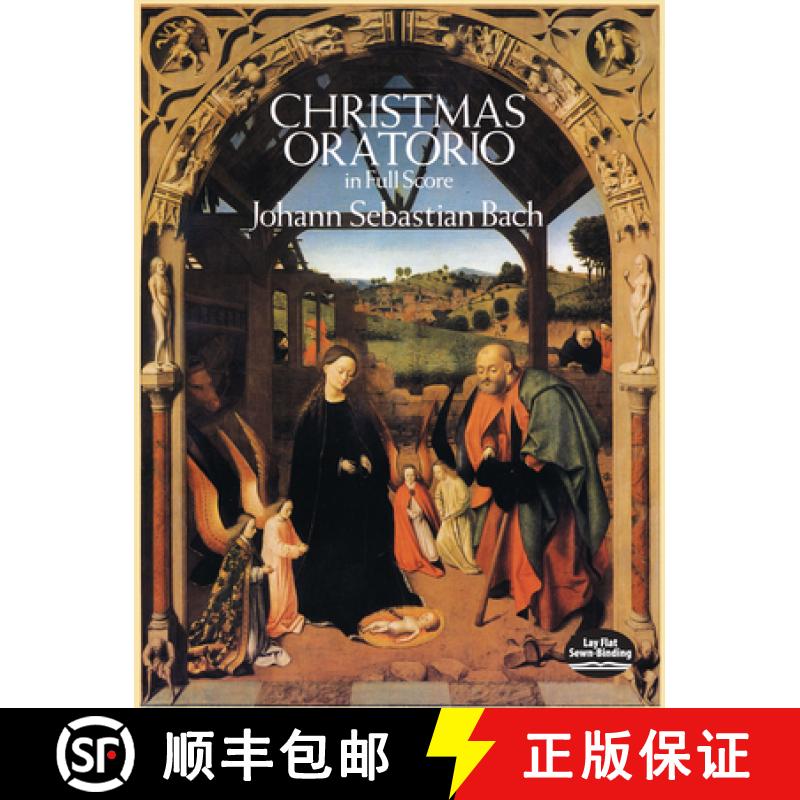 现货 Christmas Oratorio in Full Score [9780486272306]