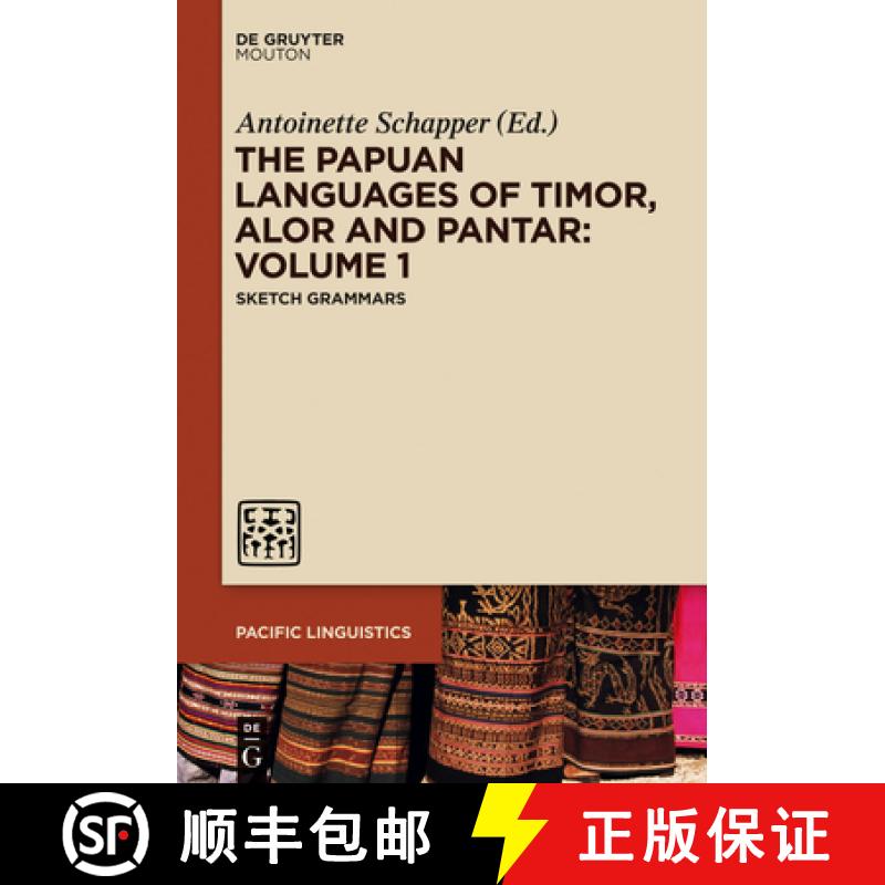 【3-4周达】The Papuan Languages of Timor, Alor and Pantar. Volume 1 [9781614517238]