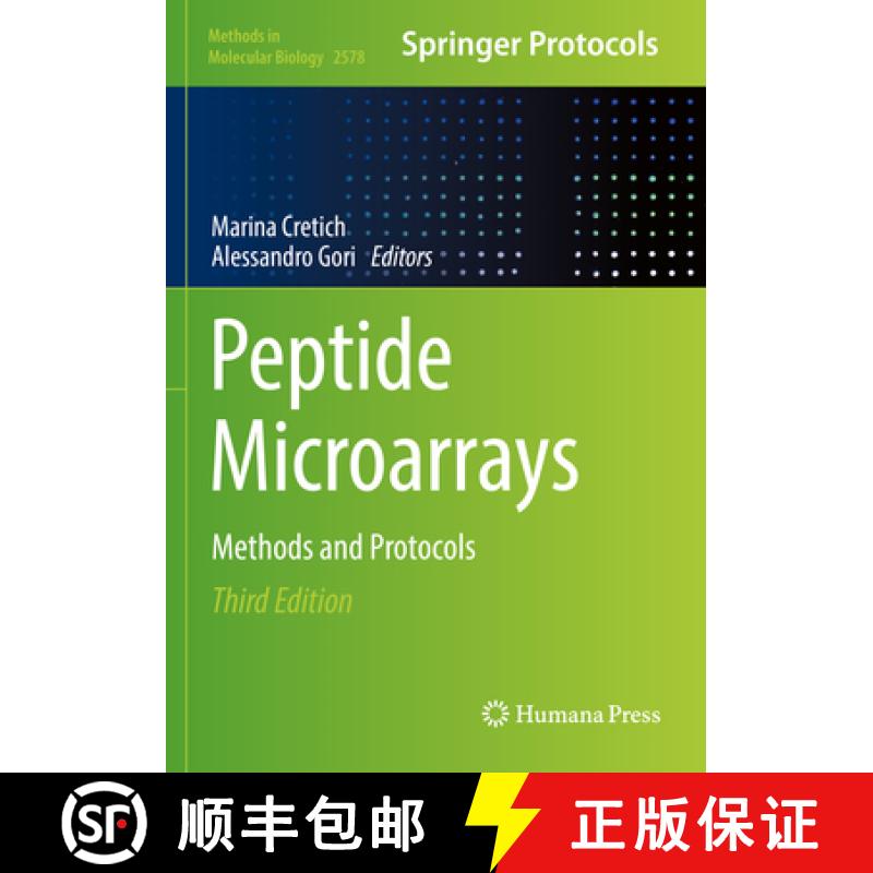 【4周达】Peptide Microarrays : Methods and Protocols [9781071627341]
