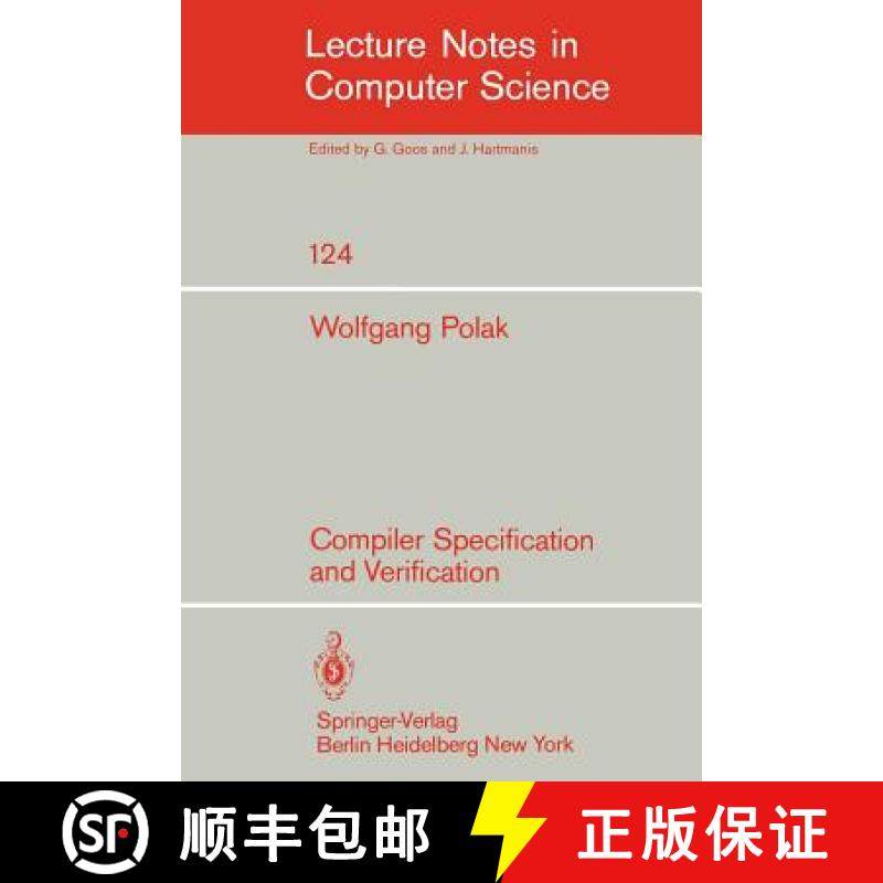 【3-4周达】Compiler Specification and Verification [9783540108863]