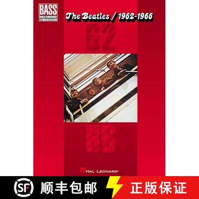 【3-4周达】The Beatles 1962-1966 Bass Guitar Tab Songbook Note-For-Note Bass Recorded Versions Collec... [9780634046087]