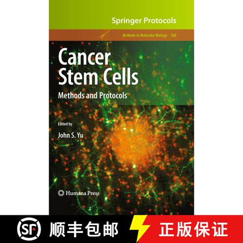 【3-4周达】Cancer Stem Cells: Methods and Protocols [9781617797538]