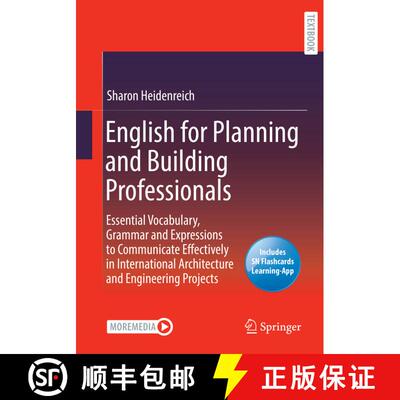 【3-4周达】English for Planning and Building Professionals: Essential Vocabulary, Grammar and Express... [9783658399603]