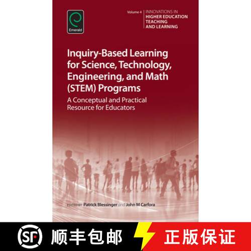 【3-4周达】精装 Inquiry-Based Learning for Science, Technology, Engineering, and Math (Stem) Programs... [9781784418502]