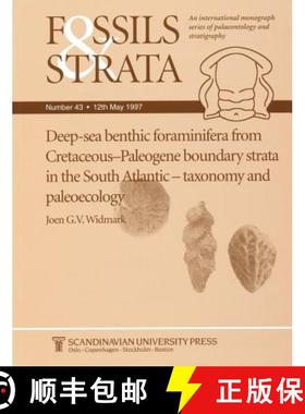 【3-4周达】Deep-Sea Benthic Foraminifera From Cretaceous - Paleogene Boundary Strata In The South Atl... [9788200376675]