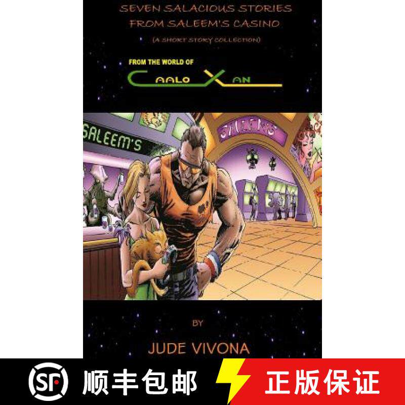 【3-4周达】Seven Salacious Stories from Saleem's Casino [9781329634787]