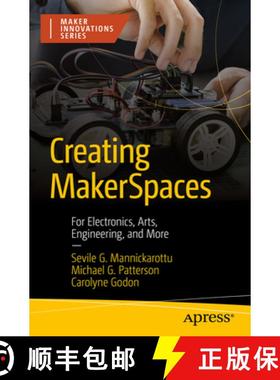 【3-4周达】Creating MakerSpaces : For Electronics, Arts, Engineering, and More [9798868813085]
