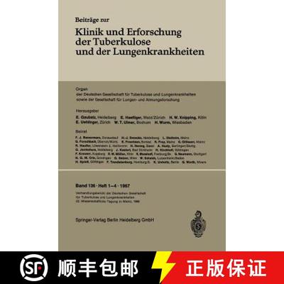 【3-4周达】Verhandlungsbericht der Deutschen Tuberkulose-Tagung 1966: 22. Wissenschaftliche Tagung de... [9783662228241]