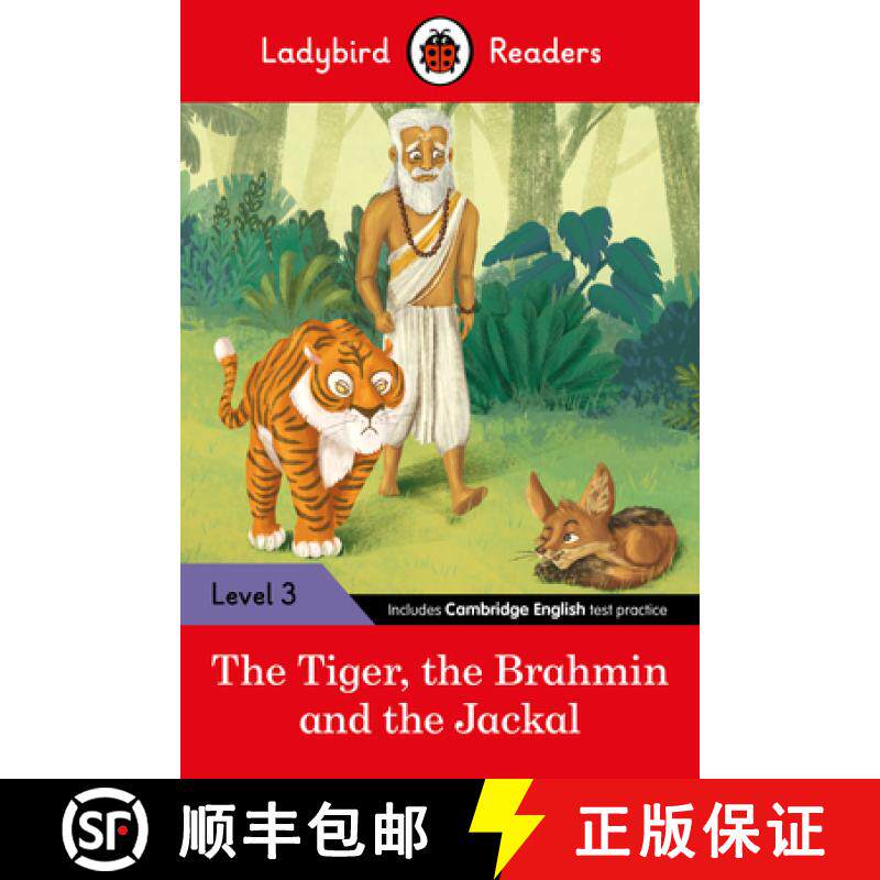 【3-4周达】Ladybird Readers Level 3 - Tales from India - The Tiger, The Brahmin and the Jackal (ELT G... [9780241533628]图片