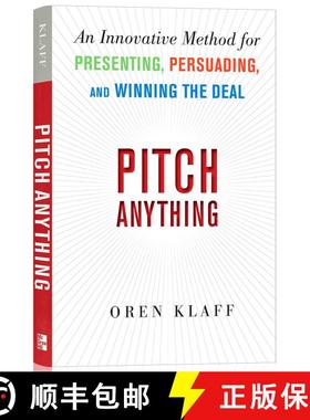 现货 重新定义推销 Pitch Anything: An Innovative Method for Presenting, Persuading, and Winning the Deal [9780071752855]