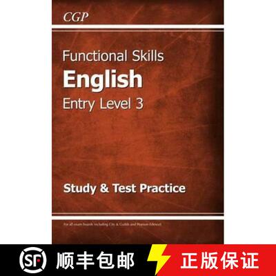 【3-4周达】New Functional Skills English Entry Level 3 - Study & Test Practice (for 2019 & beyond) [9781782946311]