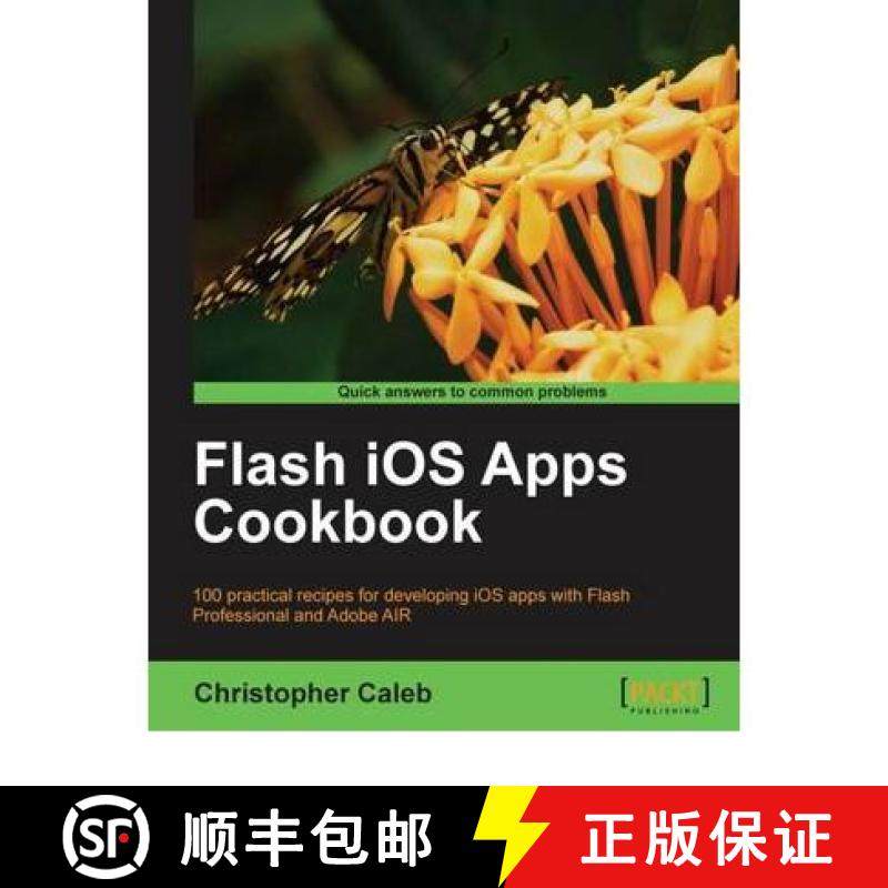 预订 Flash IOS Apps Cookbook [9781849691383]