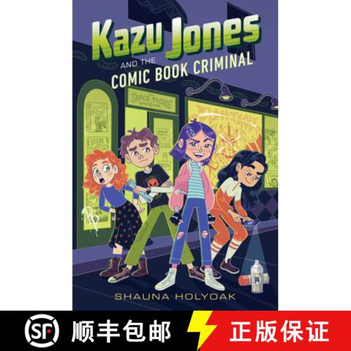 精装 Kazu Jones and the Comic Book Criminal [9781368022675]