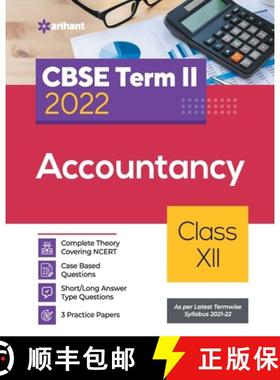 预订 CBSE Term II Accountancy 12th [9789325796973]