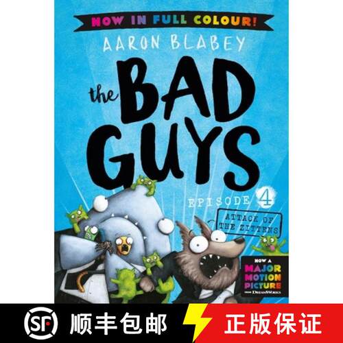 【3-4周达】The Bad Guys 4 Colour Edition: Attack of the Zittens [9780702325991]