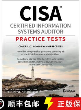【3-4周达】CISA Certified Information Systems Auditor Practice Tests [9781394290109]