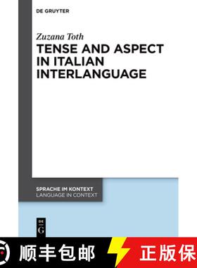 预订 Tense and Aspect in Italian Interlanguage [9783110624960]