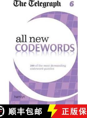 【3-4周达】Telegraph: All New Codewords 6 [9780600631163]