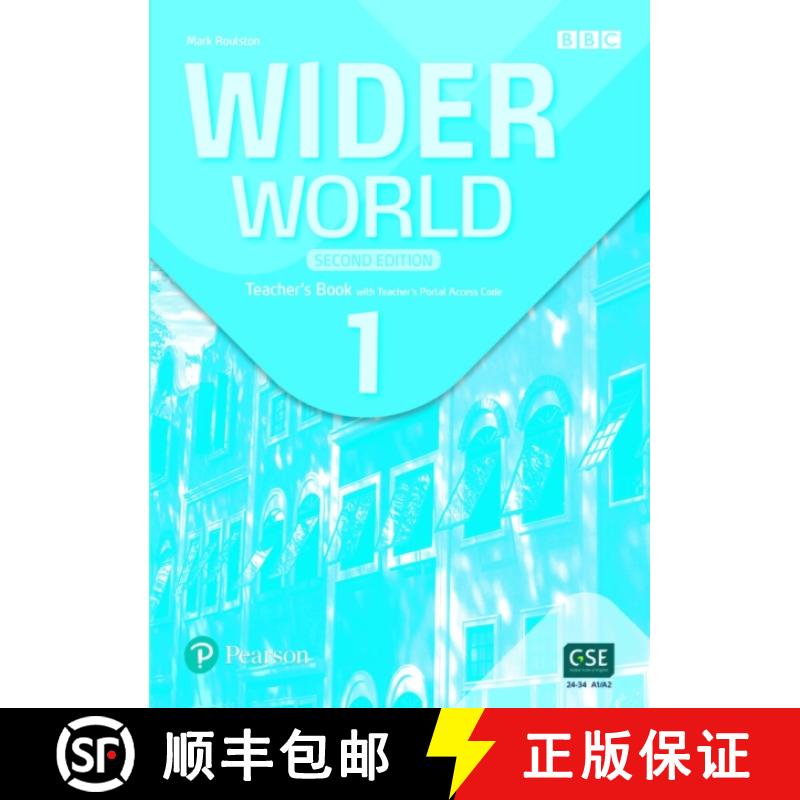 【3-4周达】WIDER WORLD 2E 1 TB WITH TEACHER'S PORTAL ACCESS CODE [9781292342528]