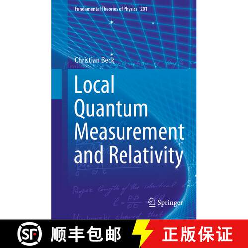 【3-4周达】精装 Local Quantum Measurement and Relativity [9783030675325]