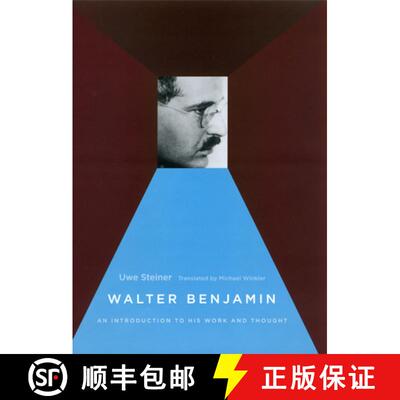 预订 精装 Walter Benjamin – An Introduction to His Work and Thought [9780226772219]