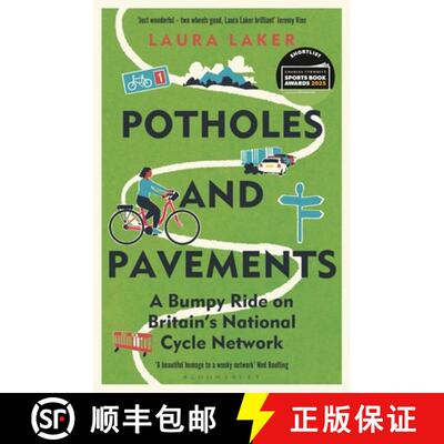 【3-4周达】Potholes and Pavements: A journey around Britain on the National Cycle Network [9781399406468]