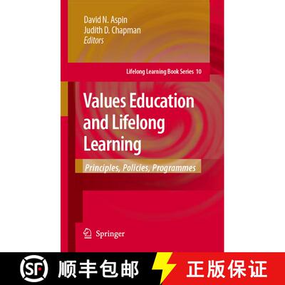【3-4周达】精装 Values Education and Lifelong Learning : Principles, Policies, Programmes [9781402061837]