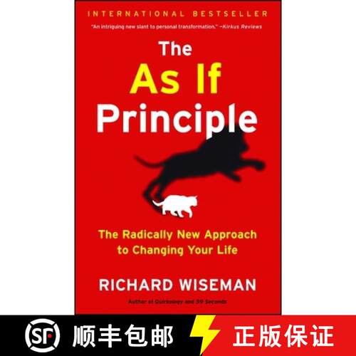 【3-4周达】The As If Principle: The Radically New Approach to Changing Your Life [9781451675061]