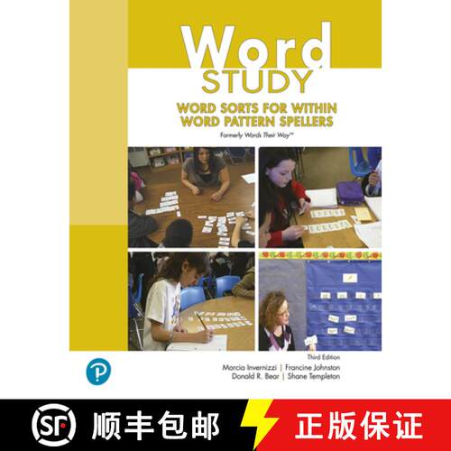 【3-4周达】Word Study: Word Sorts for Within Word Pattern Spellers (Formerly Words Their Way(tm)) [9780138220044]