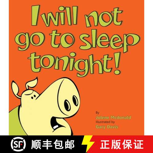 【3-4周达】I Will Not Go To Sleep Tonight! [9798886405293]