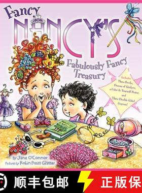【3-4周达】Fancy Nancy's Fabulously Fancy Treasury [With 3 Books and Poster and 3 Double-Sided Crayons] [9780062188045]