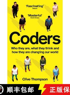【3-4周达】Coders : Who They Are, What They Think and How They Are Changing Our World [9781529019001]