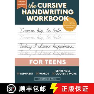 【3-4周达】The Cursive Handwriting Workbook for Teens: Learn the Art of Penmanship in this Cursive Wr... [9781952842238]