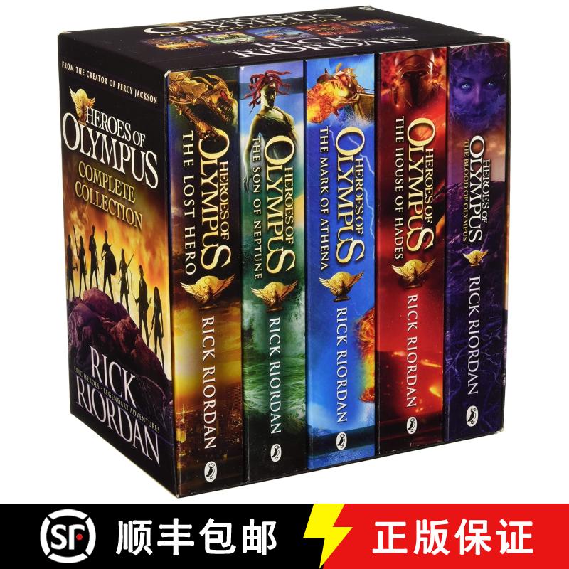 【2-3周达】Heroes of Olympus Collection Rick Riordan 5 Books Set the Blood of Olympus [9783200328532]