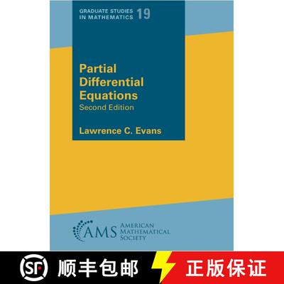 现货 偏微分方程 简装 Partial Differential Equations [9781470469429]