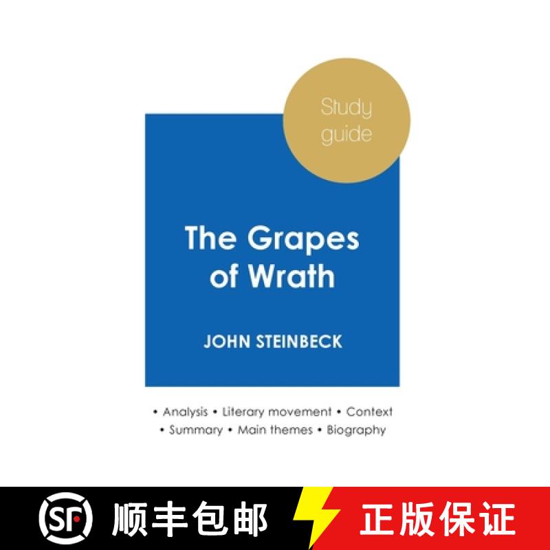 预订 Study guide The Grapes of Wrath by John Steinbeck (in-depth literary analysis and complete summary) [9782759307067]