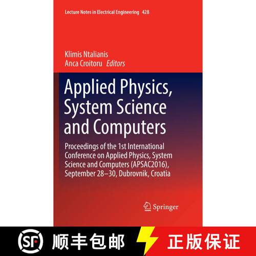 【3-4周达】Applied Physics, System Science and Computers: Proceedings of the 1st International Confer... [9783319852799]