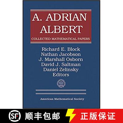 【3-4周达】A. Adrian Albert Collected Mathematical Papers: v.3 [9780821800034]