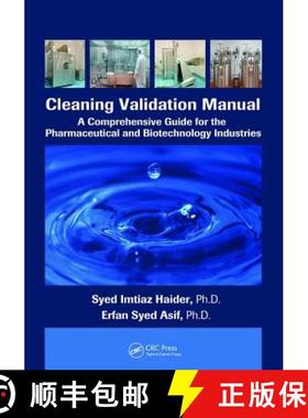 【3-4周达】Cleaning Validation Manual: A Comprehensive Guide for the Pharmaceutical and Biotechnology... [9781138749719]