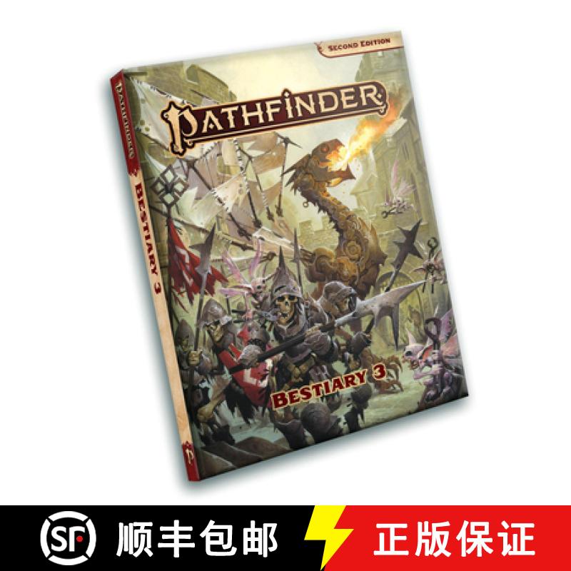 【3-4周达】Pathfinder RPG Bestiary 3 (P2) [9781640783126]