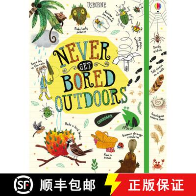 【3-4周达】精装 Never Get Bored Outdoors [9781474952989]