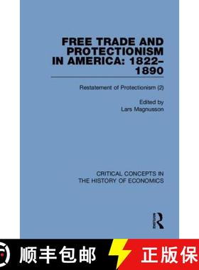 【3-4周达】Free Trade and Protectionism in America: 1822-1890 [9780415181211]