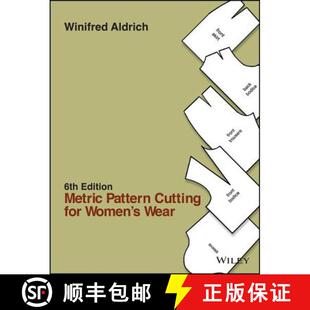 【3-4周达】Metric Pattern Cutting For Women'S Wear 6E [Wiley艺术] [9781444335057]