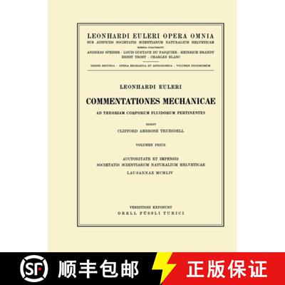【3-4周达】Commentationes mechanicae ad theoriam corporum fluidorum pertinentes 1st part: Commentatio... [9783764314422]