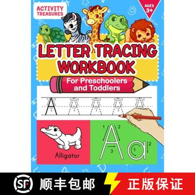 【3-4周达】Letter Tracing Workbook For Preschoolers And Toddlers: A Fun ABC Practice Workbook To Lear... [9783969264515]
