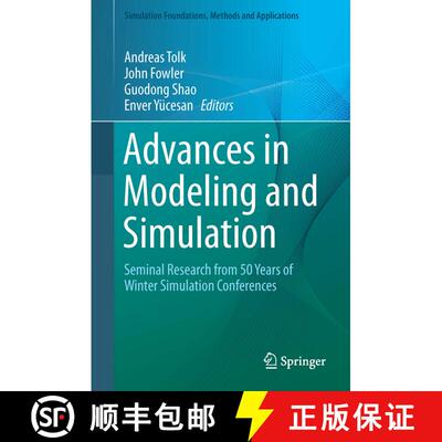 【3-4周达】精装 Advances in Modeling and Simulation: Seminal Research from 50 Years of Winter Simulat... [9783319641812]