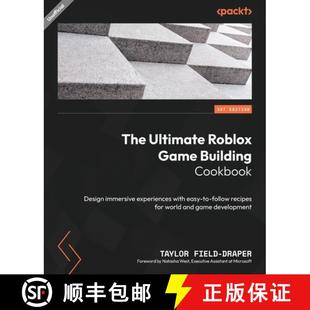 Cookbook follow The Design Building Roblox rec... immersive 9781805121596 with Game easy Ultimate 预订 experiences