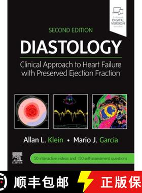 【3-4周达】Diastology: Clinical Approach to Heart Failure with Preserved Ejection Fraction [9780323640671]
